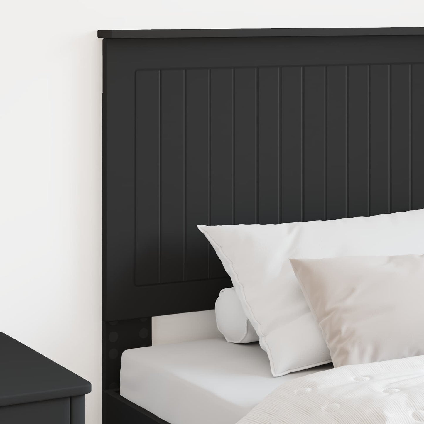 Headboard Black Oak Engineered wood