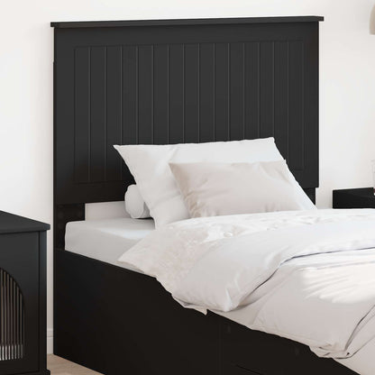 Headboard Black Oak Engineered wood
