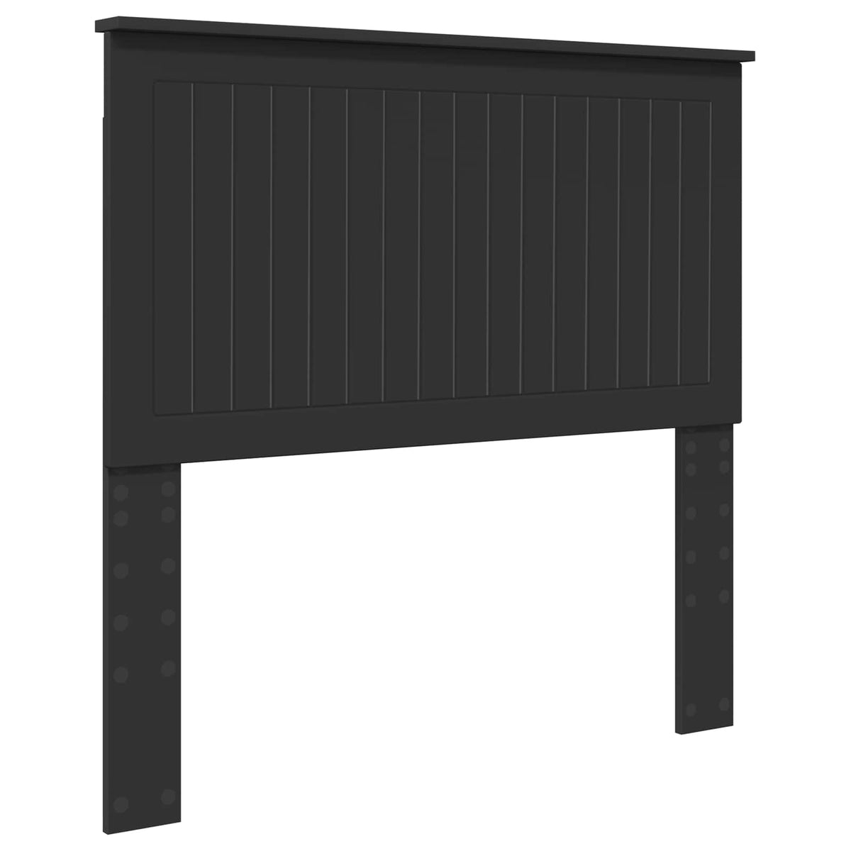 Headboard Black Engineered wood