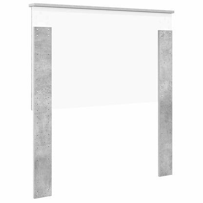 Headboard Concrete Grey Engineered wood