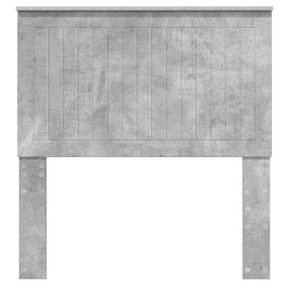 Headboard Concrete Grey Engineered wood