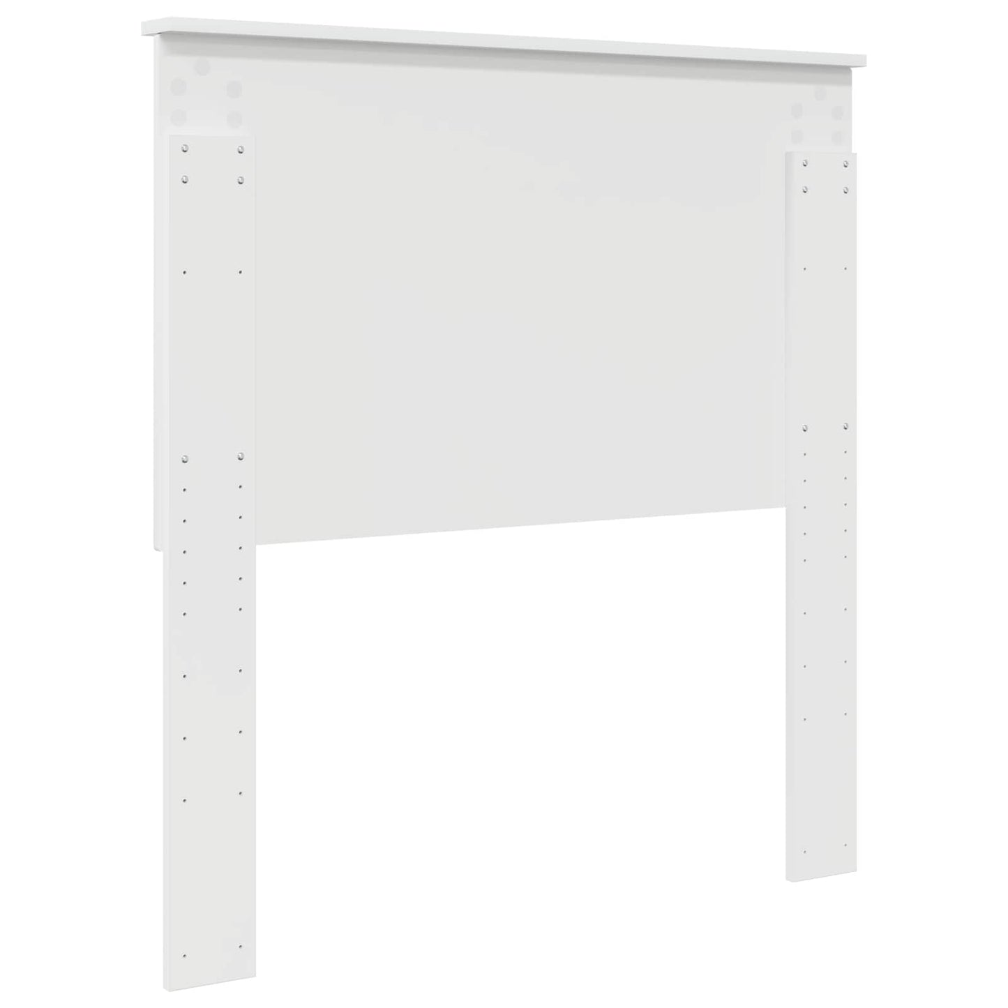 Headboard with Headboard Gloss White 90 cm Engineered wood