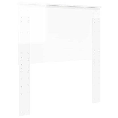 Headboard Gloss White Engineered wood