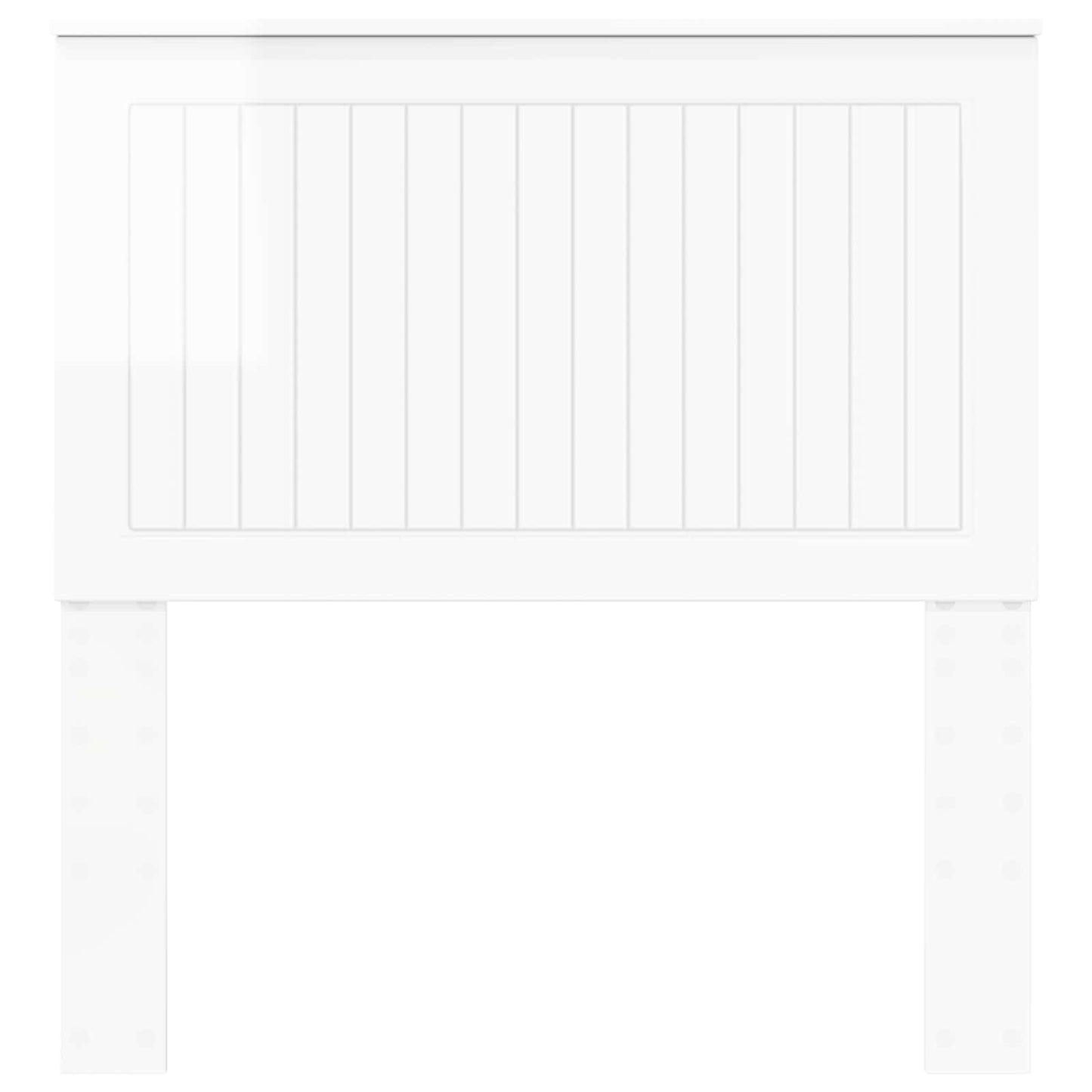 Headboard Gloss White Engineered wood