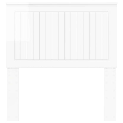 Headboard Gloss White Engineered wood