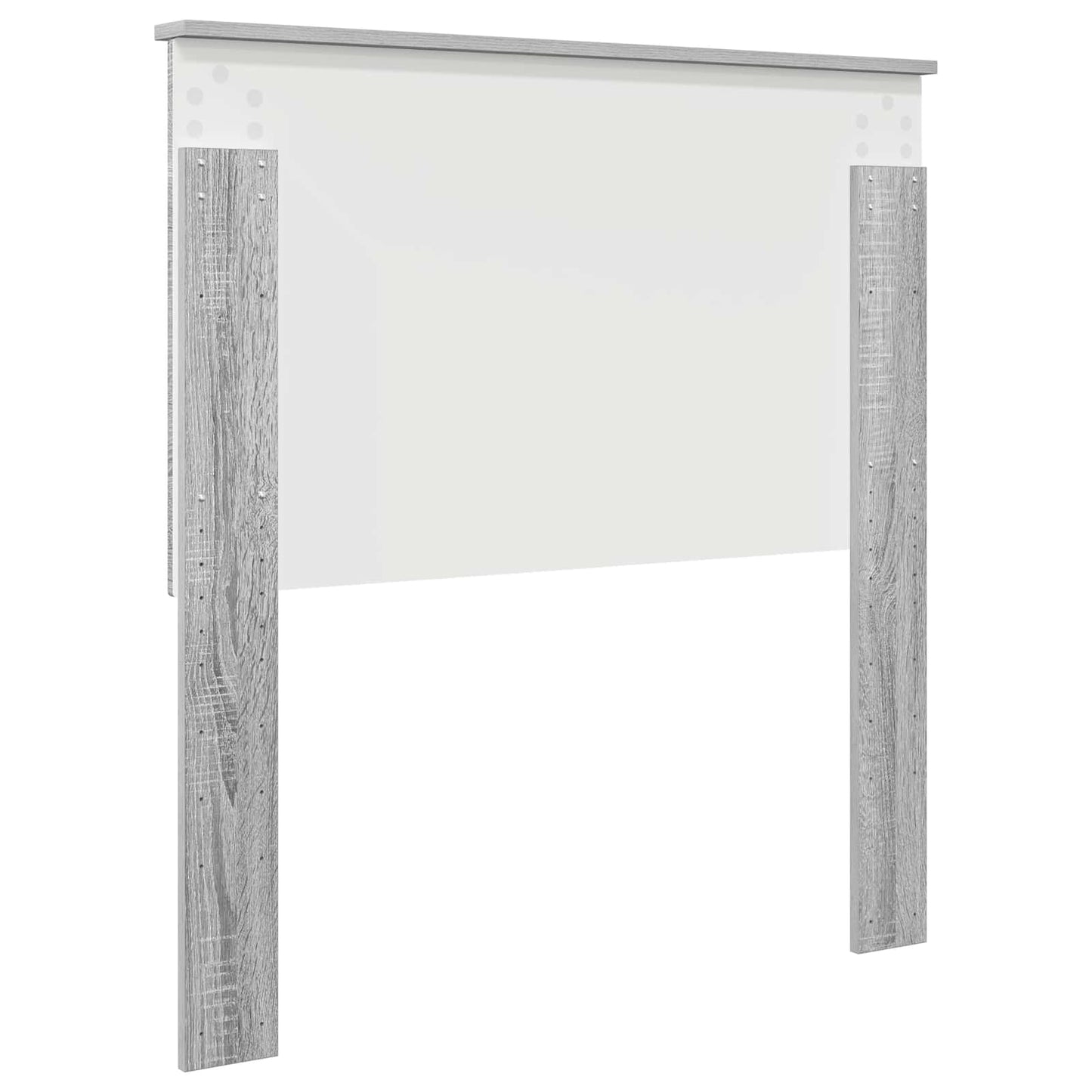 Headboard with Headboard Grey Sonoma 90 cm Engineered wood