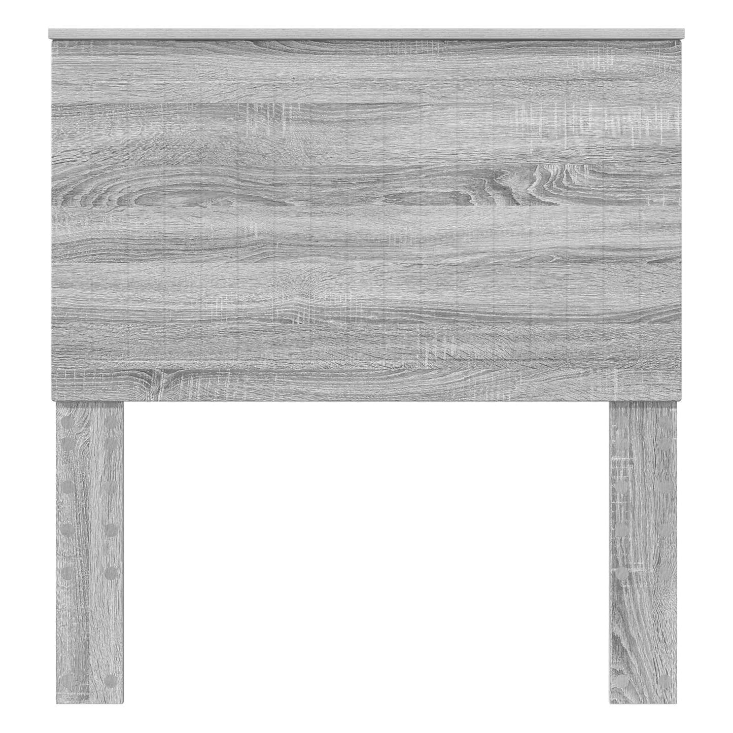 Headboard with Headboard Grey Sonoma 90 cm Engineered wood
