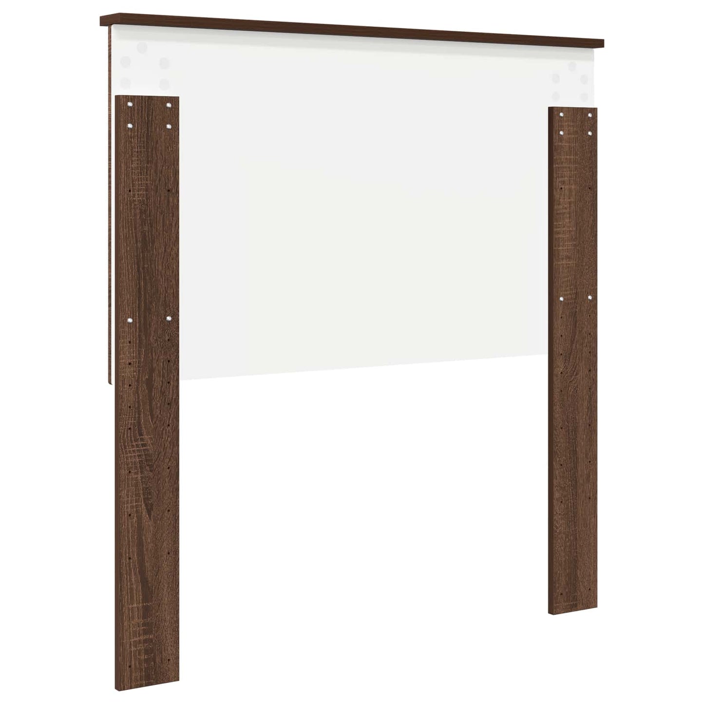 Headboard with Headboard Brown Oak 90 cm Engineered wood