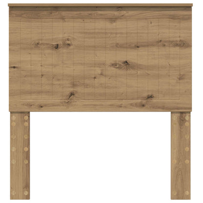 Headboard with Headboard Artisan Oak 90 cm Engineered wood