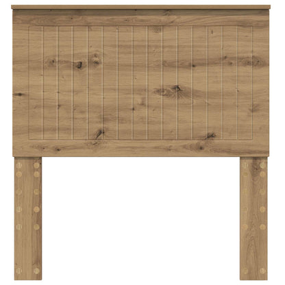 Headboard with Headboard Artisan Oak 90 cm Engineered wood