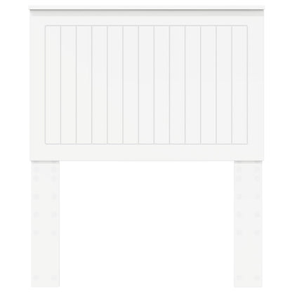 Headboard White Engineered wood