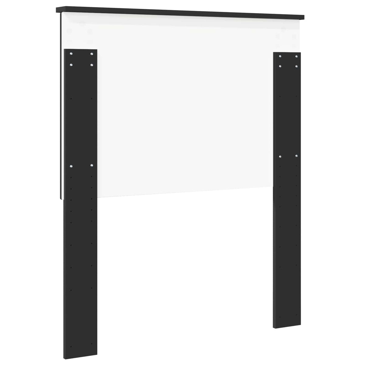 Headboard Black Engineered wood