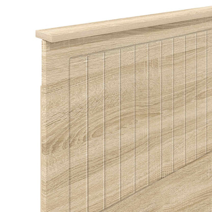 Headboard with Headboard Sonoma Oak 80 cm Engineered wood
