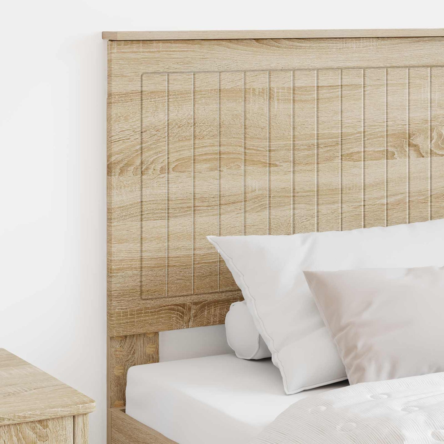 Headboard with Headboard Sonoma Oak 80 cm Engineered wood