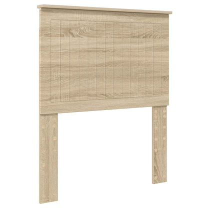 Headboard with Headboard Sonoma Oak 80 cm Engineered wood