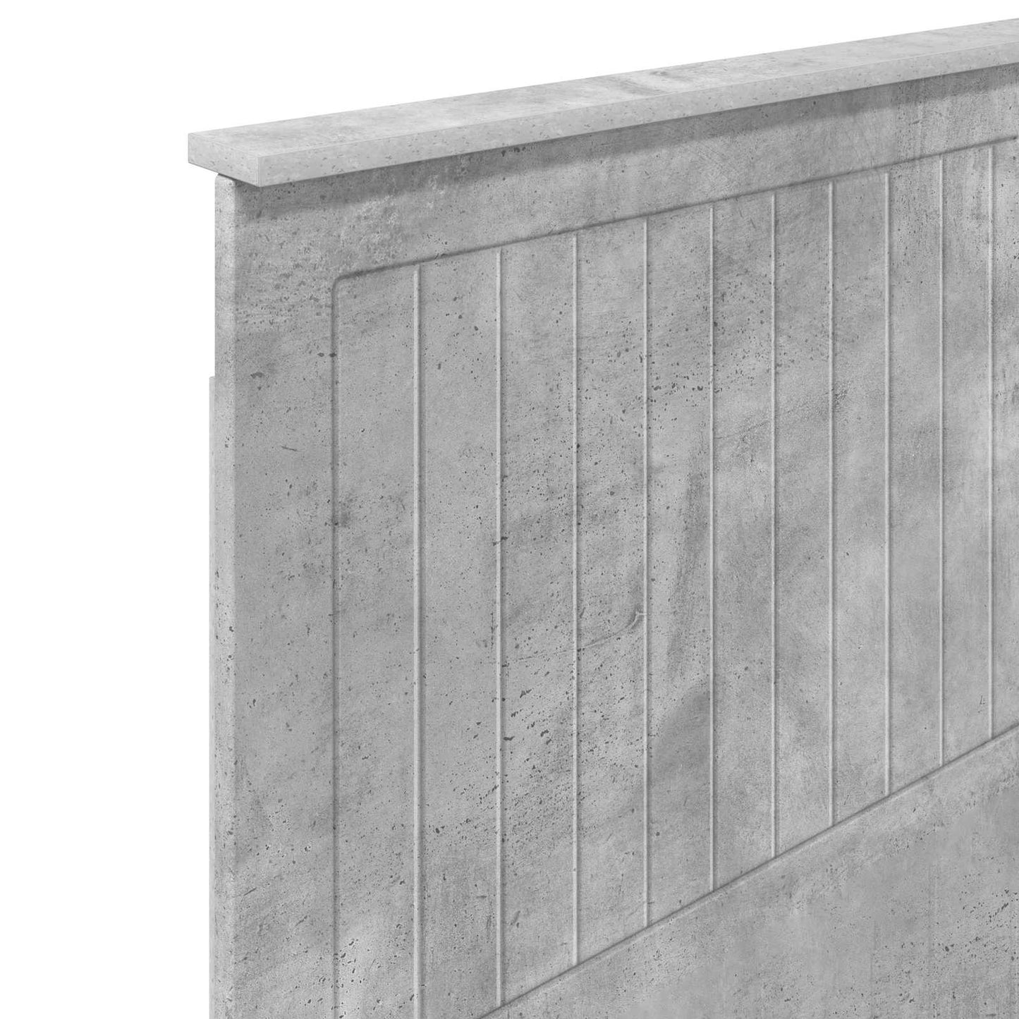 Headboard Concrete Grey Engineered wood