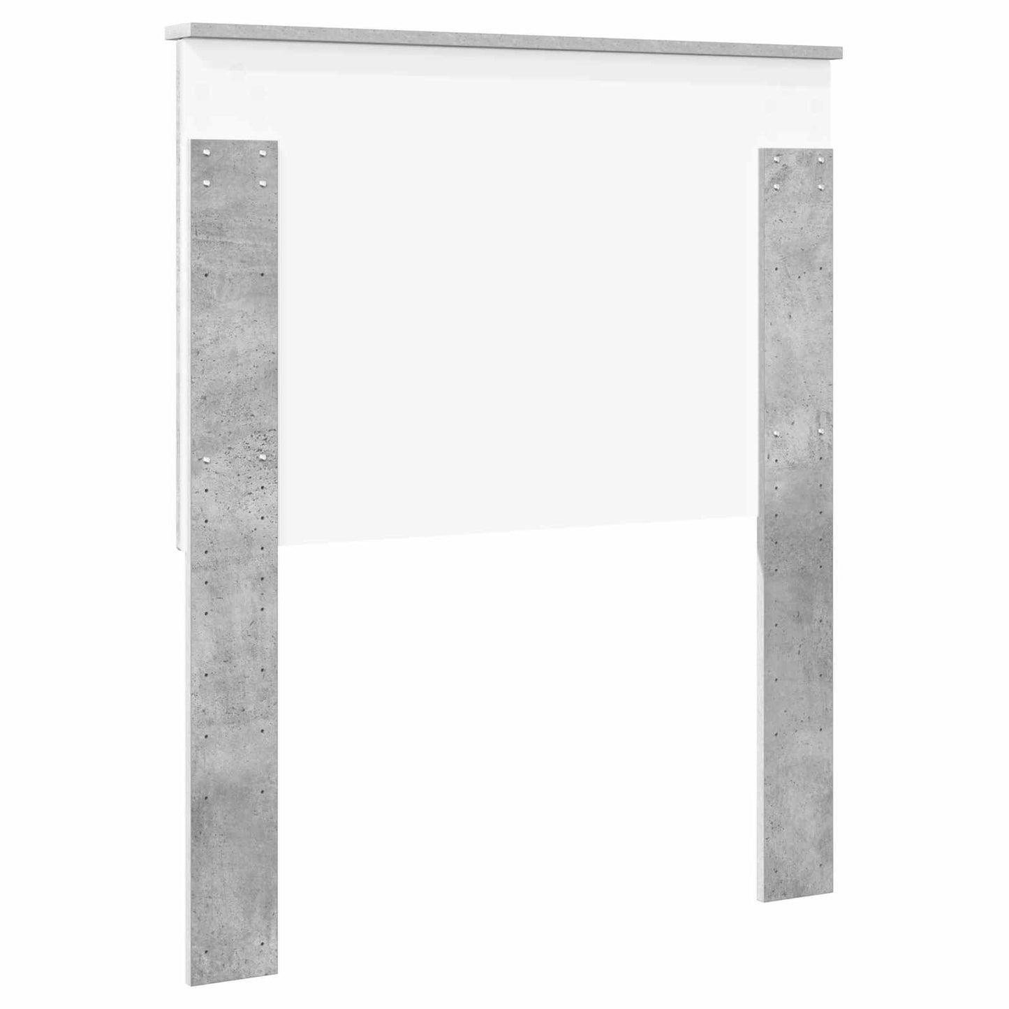 Headboard Concrete Grey Engineered wood