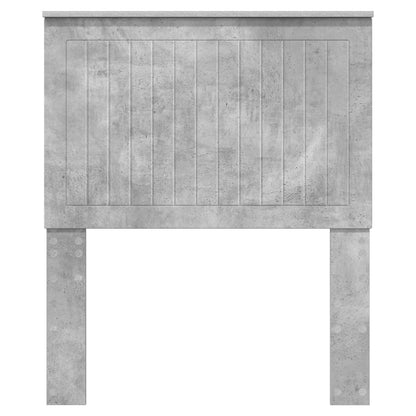 Headboard Concrete Grey Engineered wood