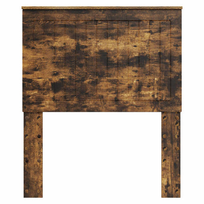 Headboard with Headboard Smoked Oak 80 cm Engineered wood