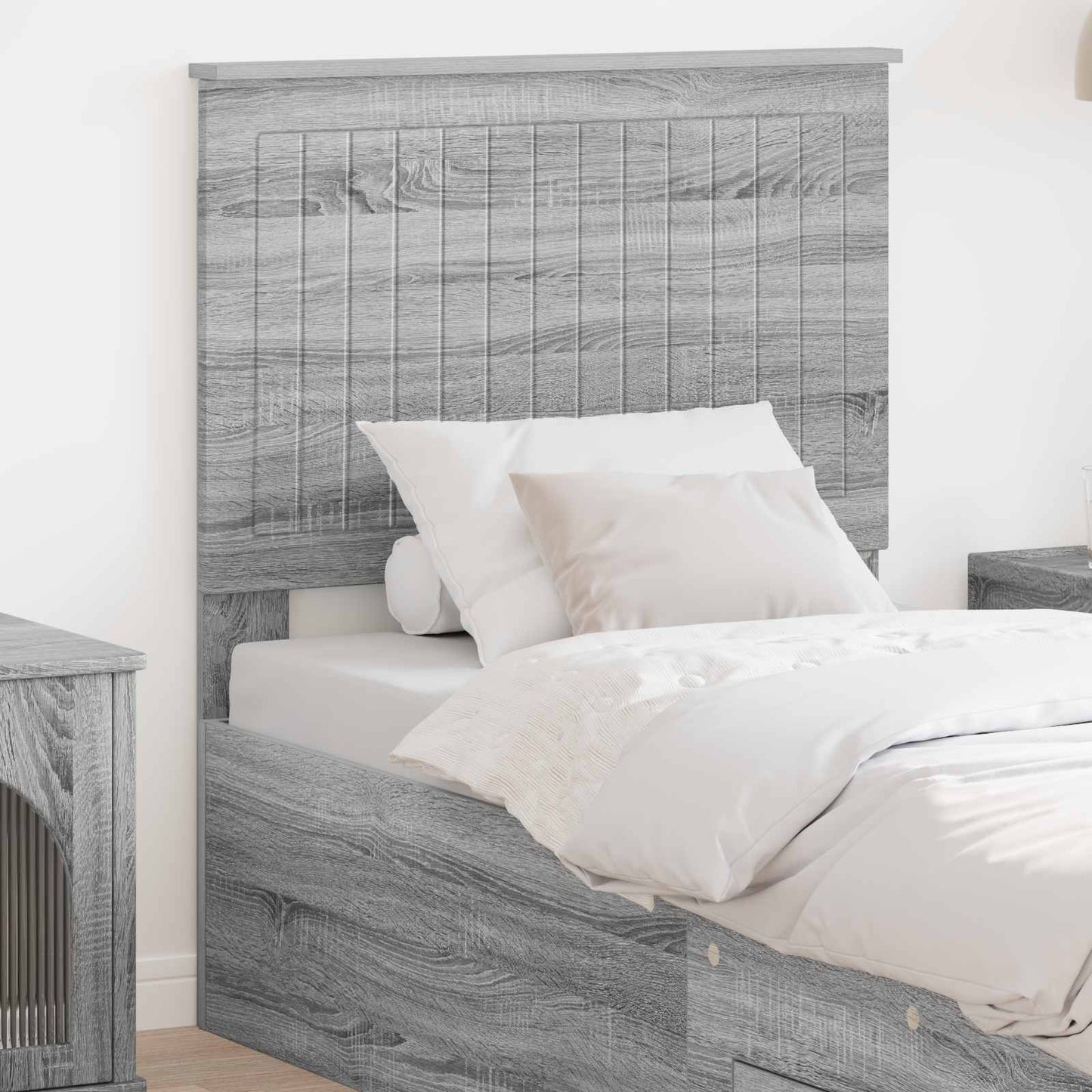 Headboard Grey Sonoma Engineered wood