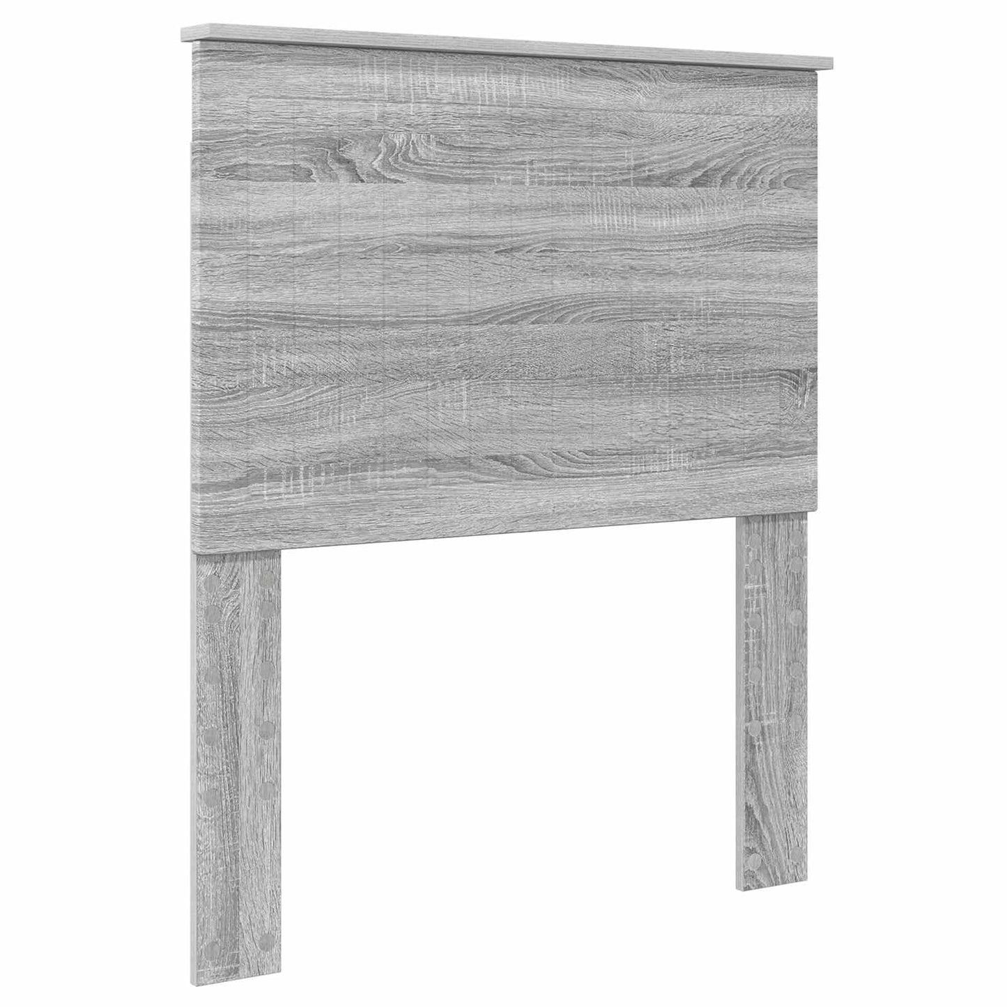 Headboard with Headboard Grey Sonoma 80 cm Engineered wood