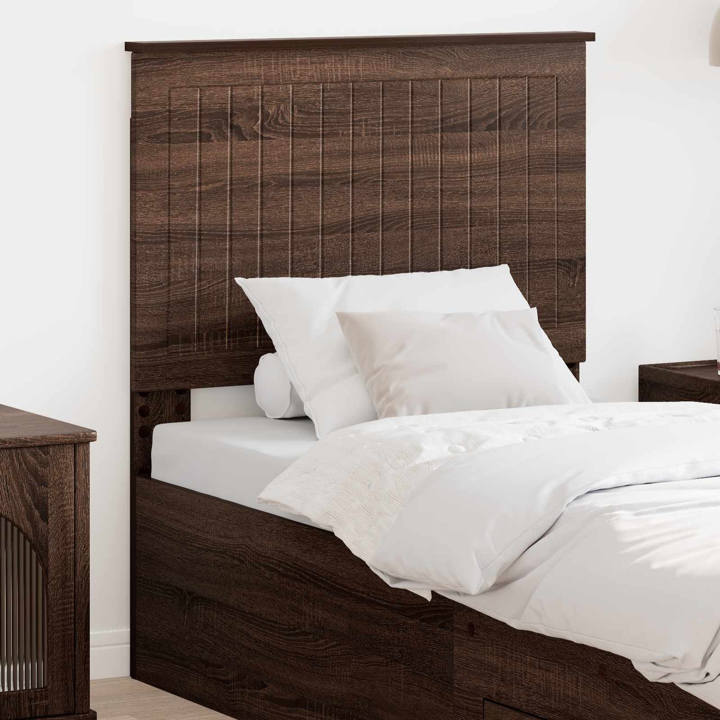 Headboard Brown Oak Engineered wood