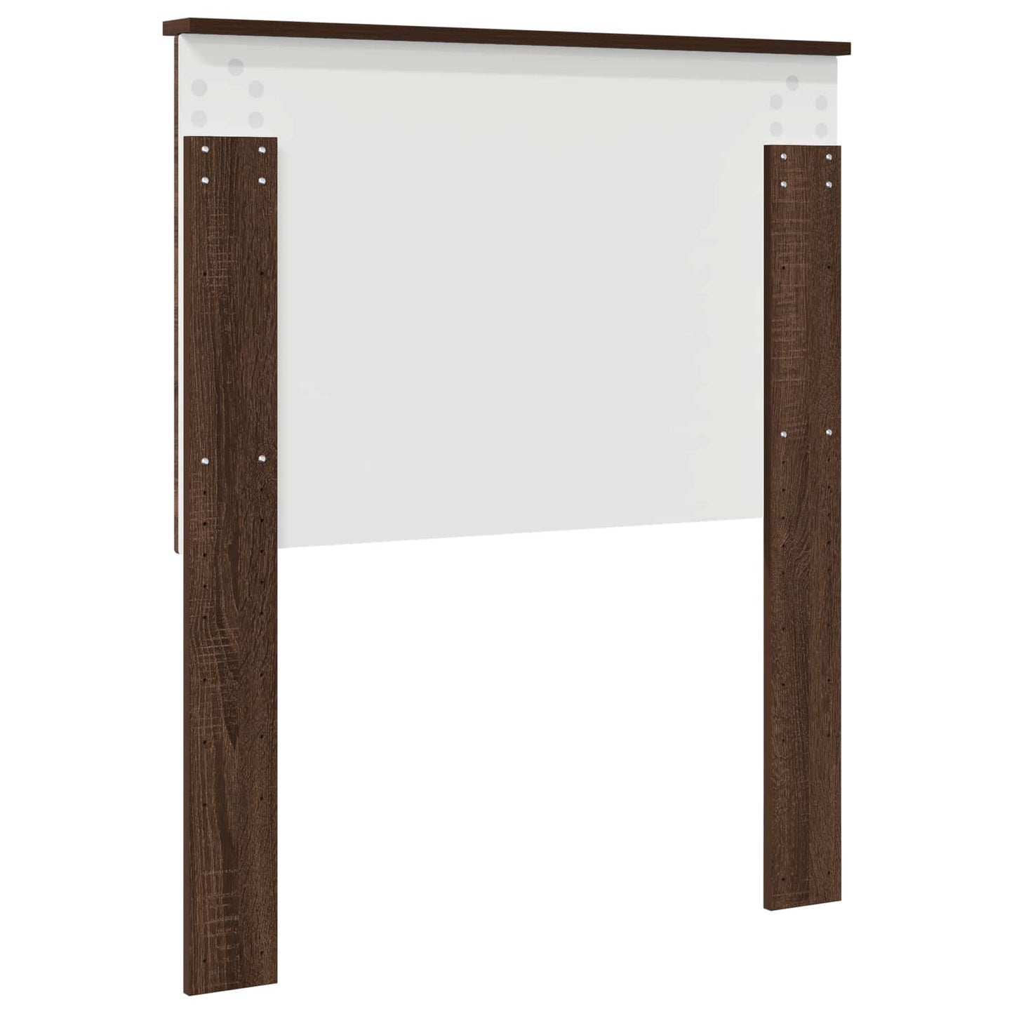 Headboard with Headboard Brown Oak 80 cm Engineered wood