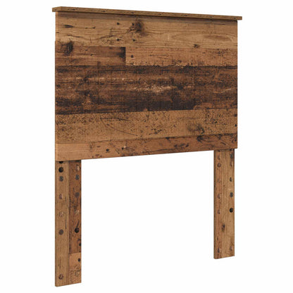 Headboard with Headboard Old Wood 80 cm Engineered wood