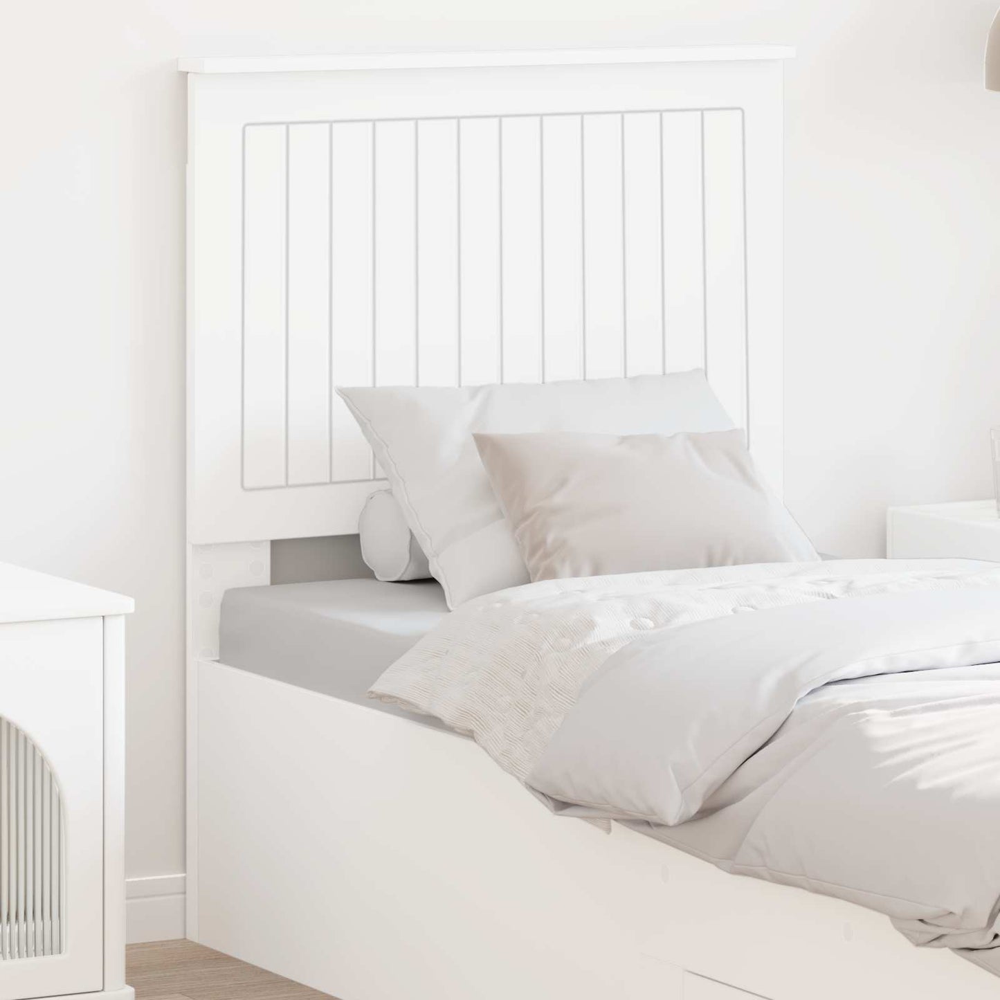 Headboard White Engineered wood
