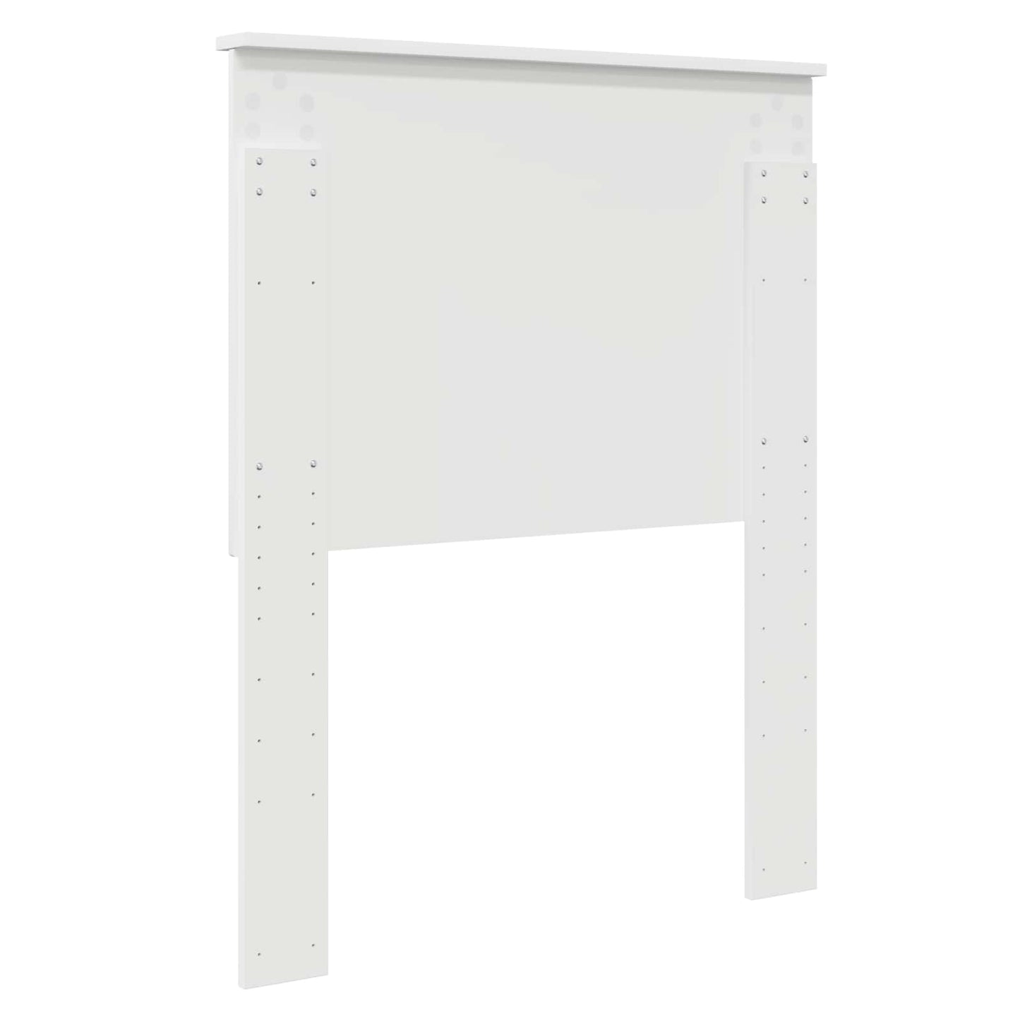 Headboard with Headboard White 75 cm Engineered wood