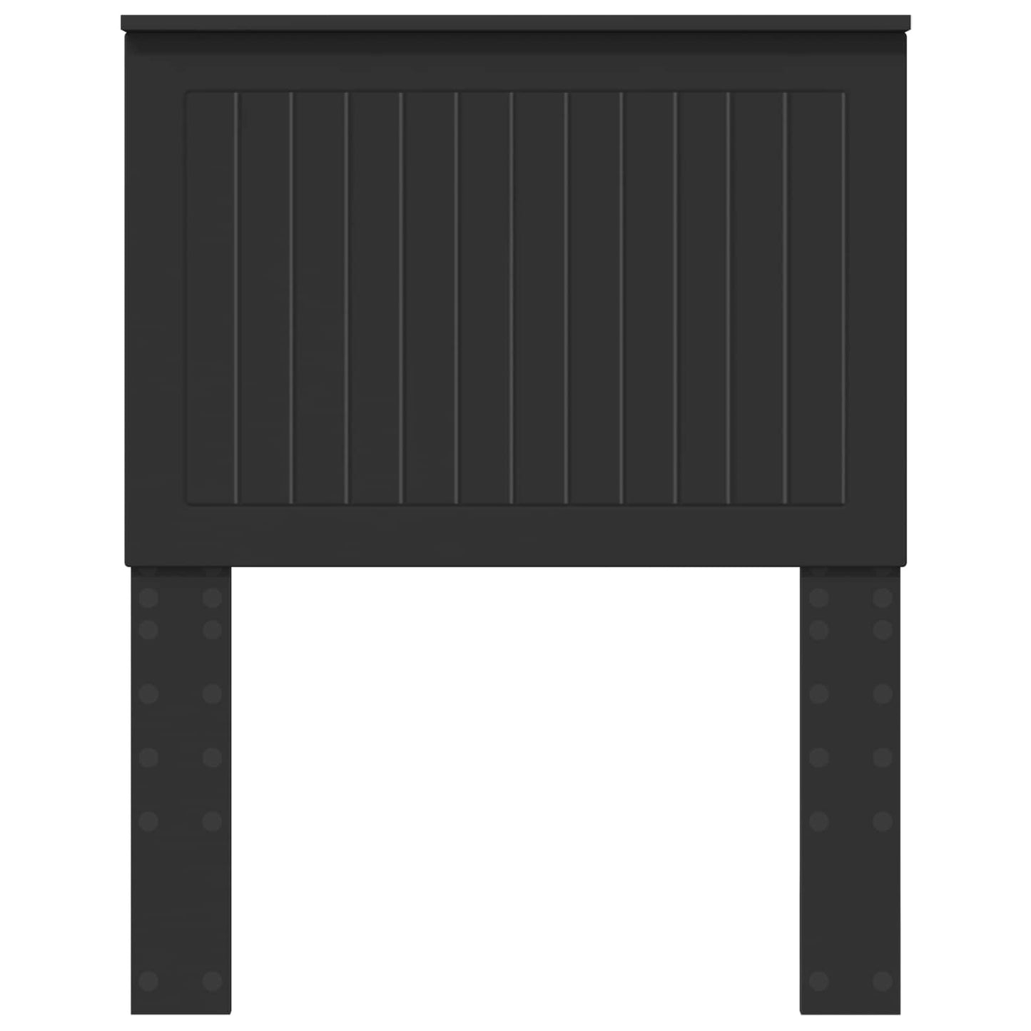 Headboard Black Oak Engineered wood