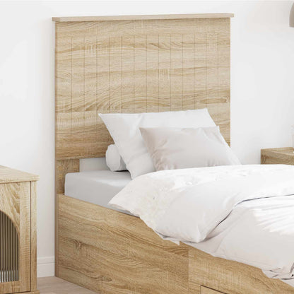 Headboard Sonoma Oak Engineered wood