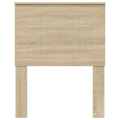 Headboard with Headboard Sonoma Oak 75 cm Engineered wood