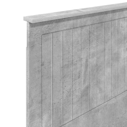 Headboard Concrete Grey Engineered wood