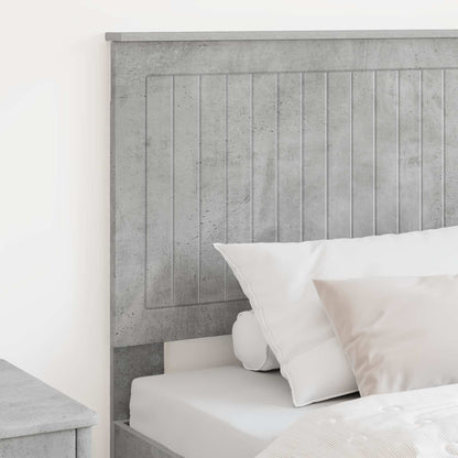 Headboard Concrete Grey Engineered wood