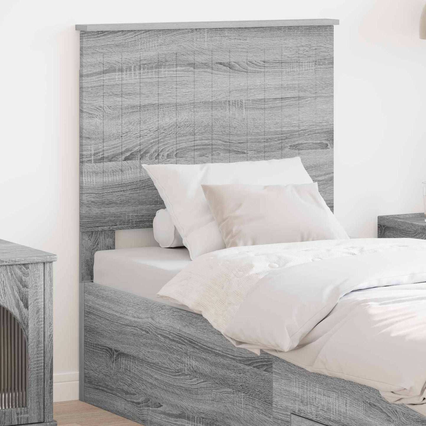 Headboard Grey Sonoma Engineered wood