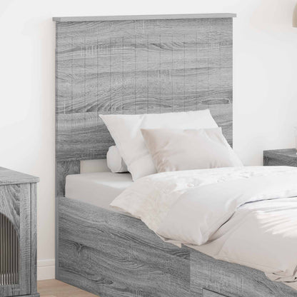 Headboard Grey Sonoma Engineered wood