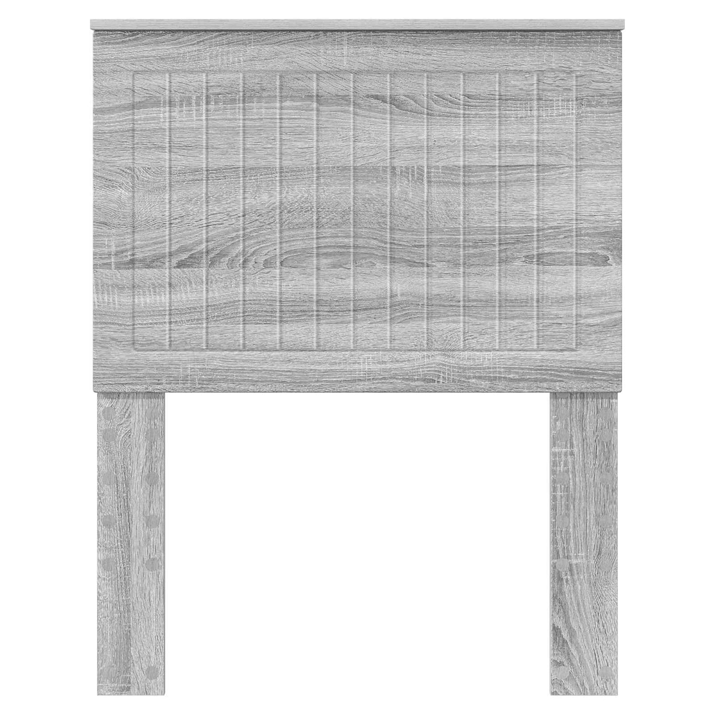 Headboard with Headboard Grey Sonoma 75 cm Engineered wood