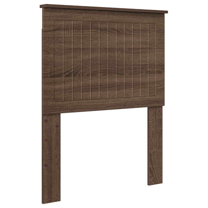 Headboard Brown Oak Engineered wood