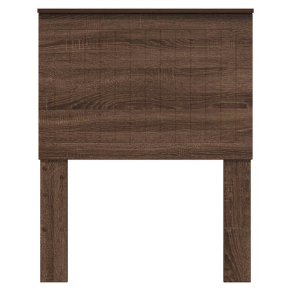 Headboard with Headboard Brown Oak 75 cm Engineered wood