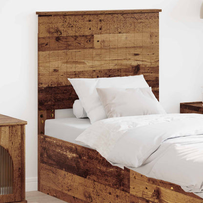 Headboard with Headboard Old Wood 75 cm Engineered wood