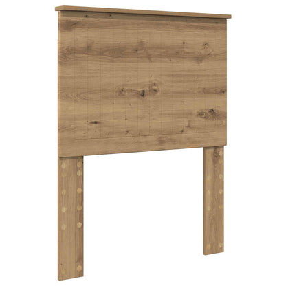 Headboard with Headboard Artisan Oak 75 cm Engineered wood