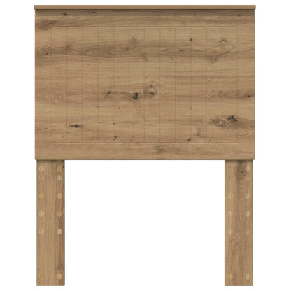Headboard with Headboard Artisan Oak 75 cm Engineered wood