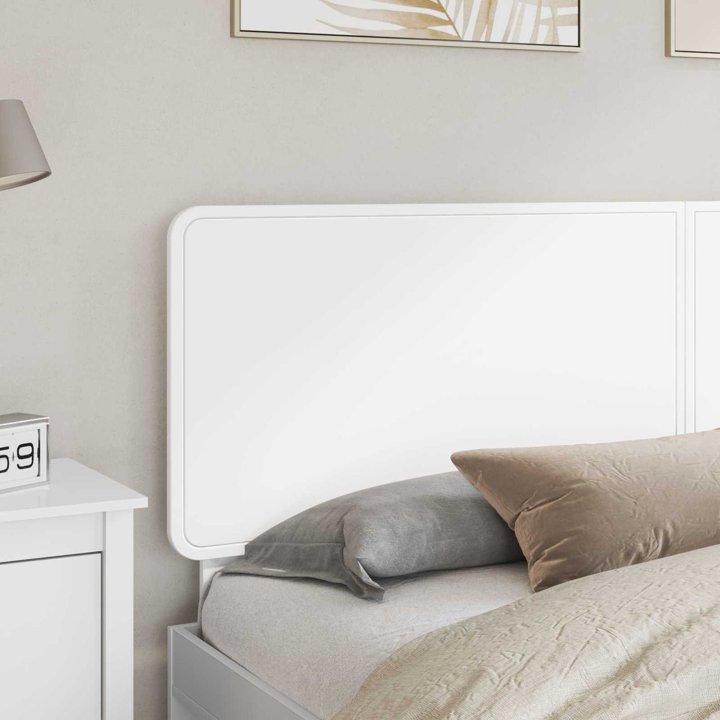 Headboard White Engineered wood