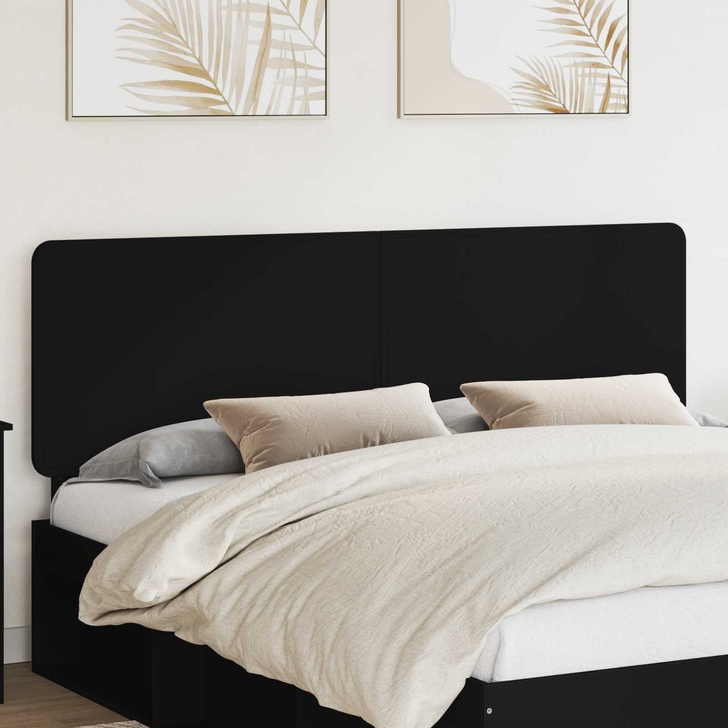 Headboard Black Oak Engineered wood