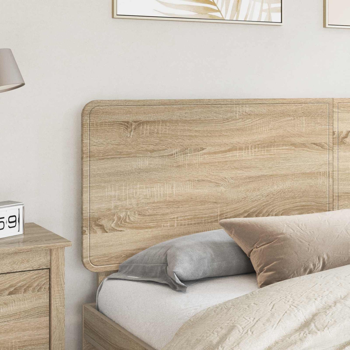 Headboard Sonoma Oak Engineered wood