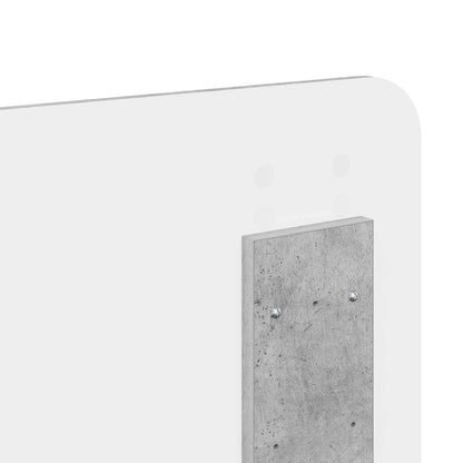 Headboard Concrete Grey Engineered wood