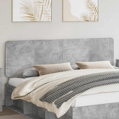 Headboard Concrete Grey Engineered wood