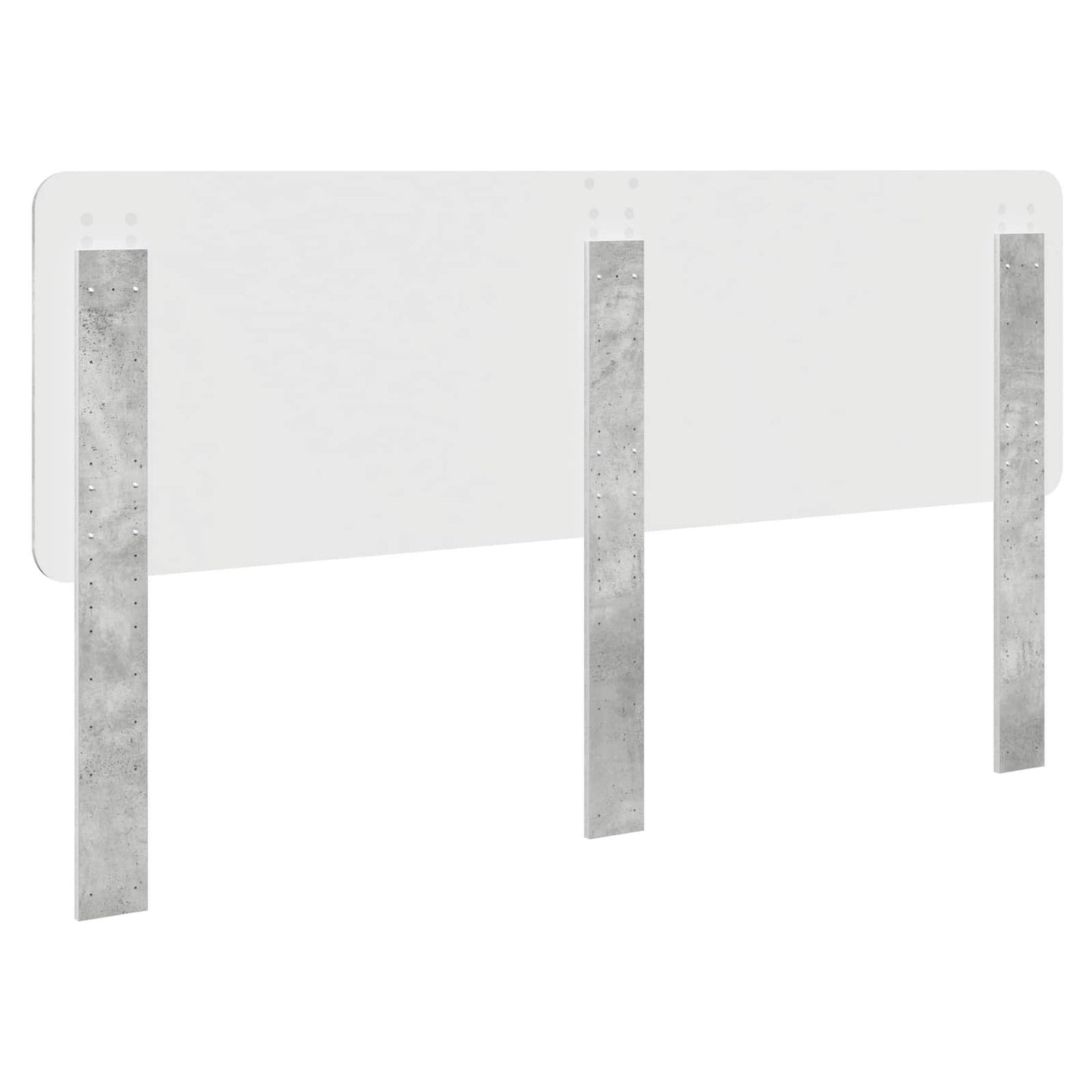 Headboard Concrete Grey Engineered wood