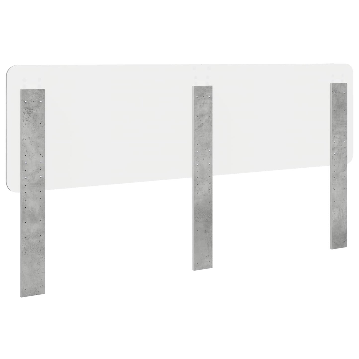 Headboard Concrete Grey Engineered wood